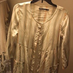 Gudrun Sjoden Lavera artist’s blouse - tunic like